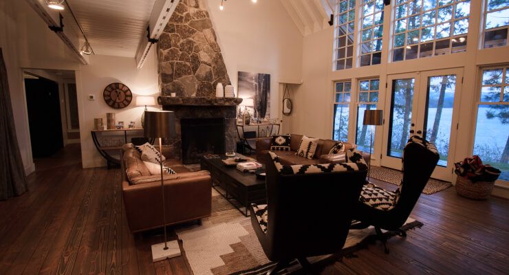 Inside the home, Driftwood