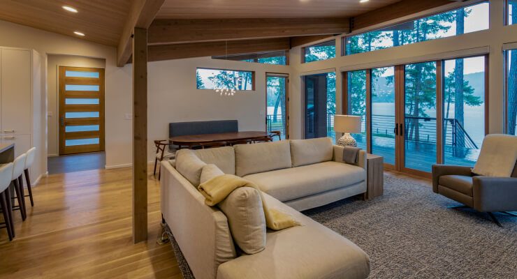 Inside the home, Hayden Lake