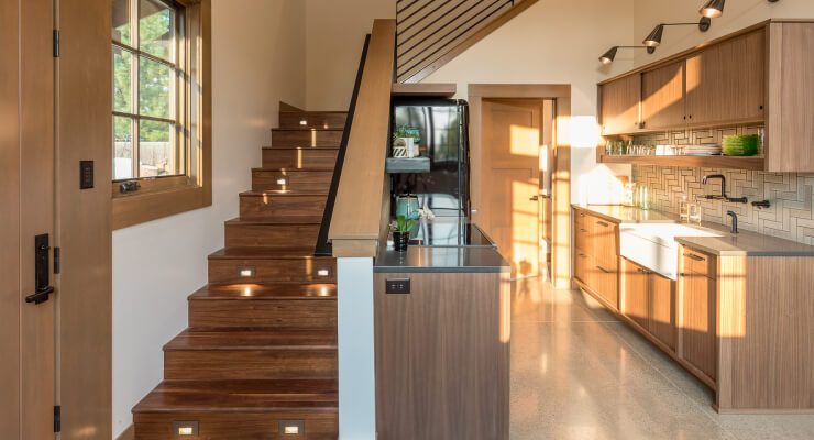 Inside the home, Palouse