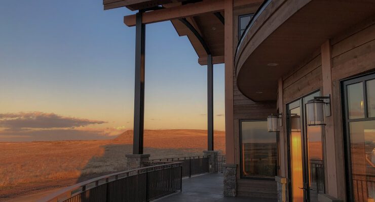 The home from outside, Washtucna