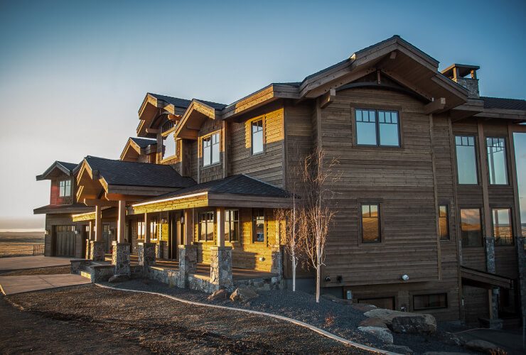 The home from outside, Washtucna