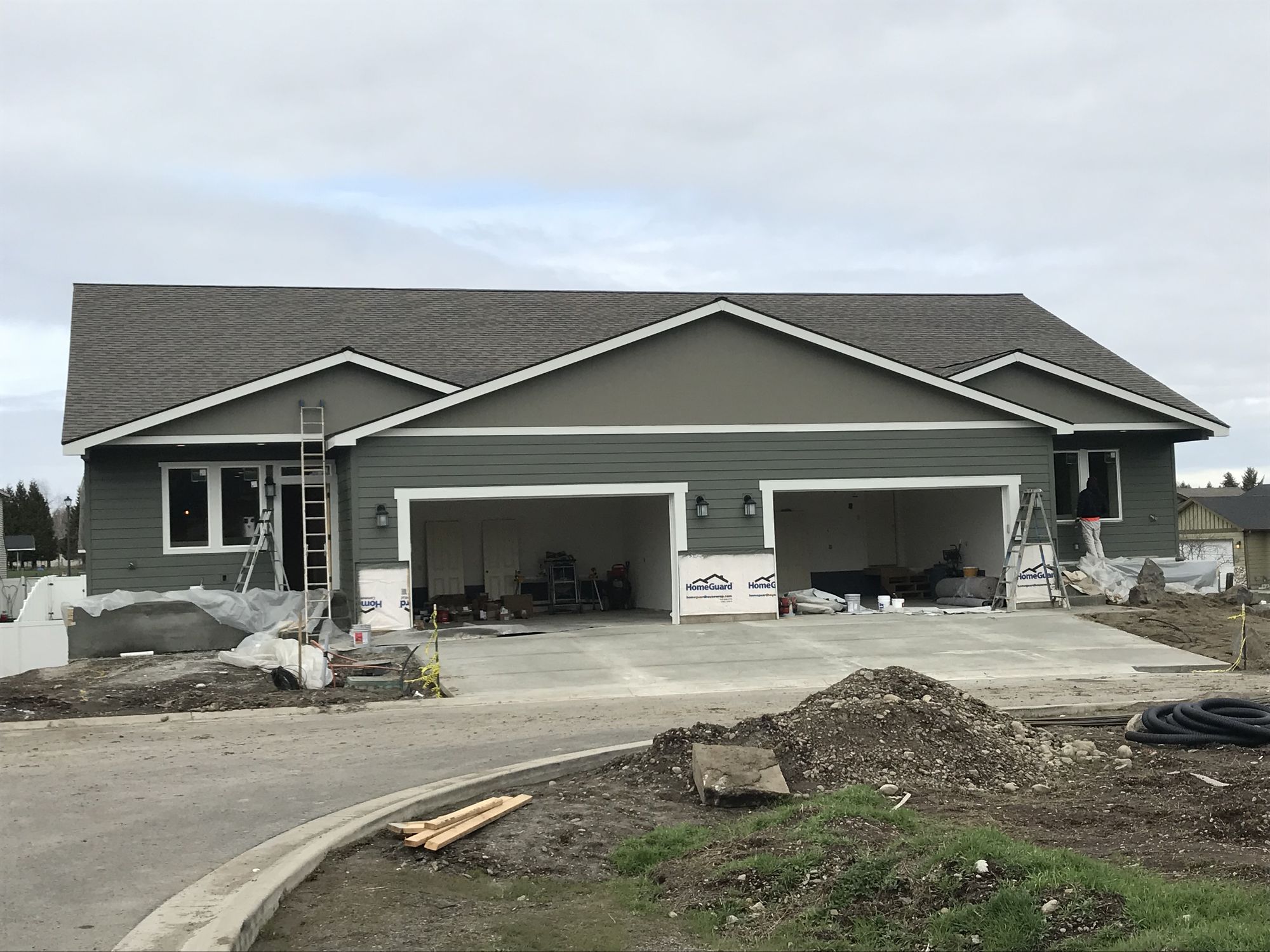 Finished duplex, Ona Lane